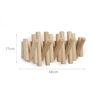 Stijlvolle Handgemaakte Kapstok voor Organisatie – Claroo™ Ridge 6