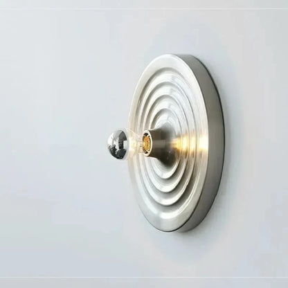 Stijlvolle Wandlamp van Metaal in Zilver – LED UFO Muurlamp voor Slaapkamer en Woonkamer 6