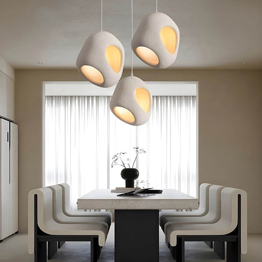 Hanglamp voor Eettafel of Woonkamer – Dimbare LED Verlichting, Verstelbare Snoerlengte, Polystyreen, 28/42 cm