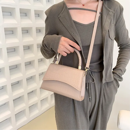 Tijdloze Andrea Handtas Dames van PU-leer met Bovenhandvat en Crossbodyband – Elegante en Functionaliteit voor Elke Gelegenheid 3