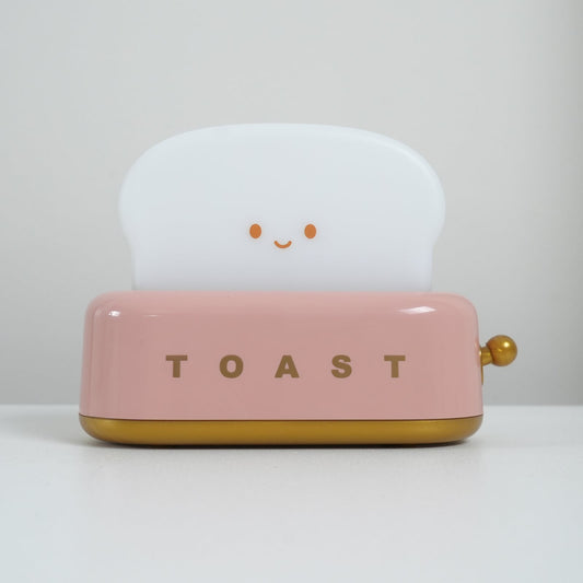 Toaster Design Tafellamp met Ingebouwde Batterij – Draagbare Nachtlamp voor Thuis en Kantoor 0
