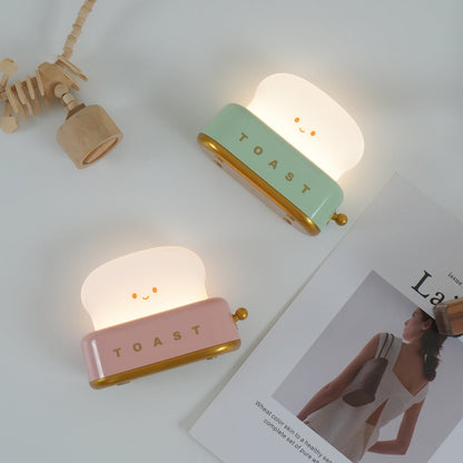 Toaster Design Tafellamp met Ingebouwde Batterij – Draagbare Nachtlamp voor Thuis en Kantoor 8