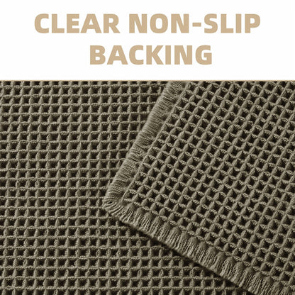 Ultra-absorberende Antislip Badmat met Kwastjes – Machinewasbaar en Duurzaam voor Badkamer en Douche 3