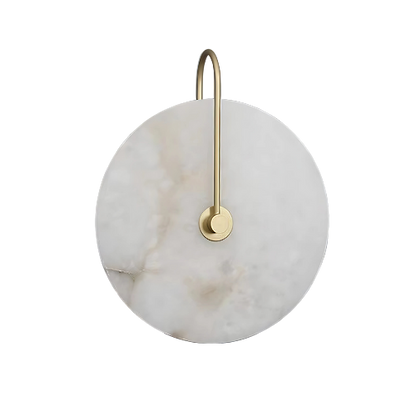 Unieke Alabaster LED Wandlamp met Modern Design en Warm Sfeerlicht 1
