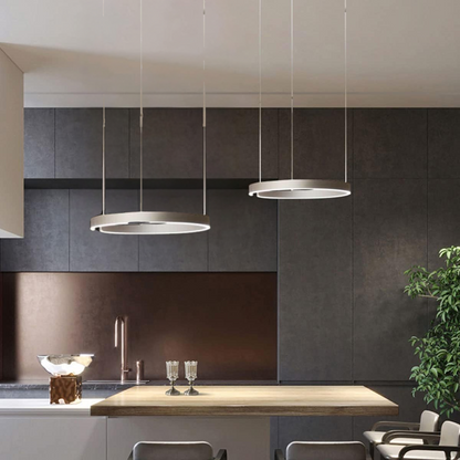 Variant image for Moderne Ronde LED Hanglamp Zwart voor Eettafel en Woonkamer – Elegante Verlichting voor Stijlvol Interieur-4