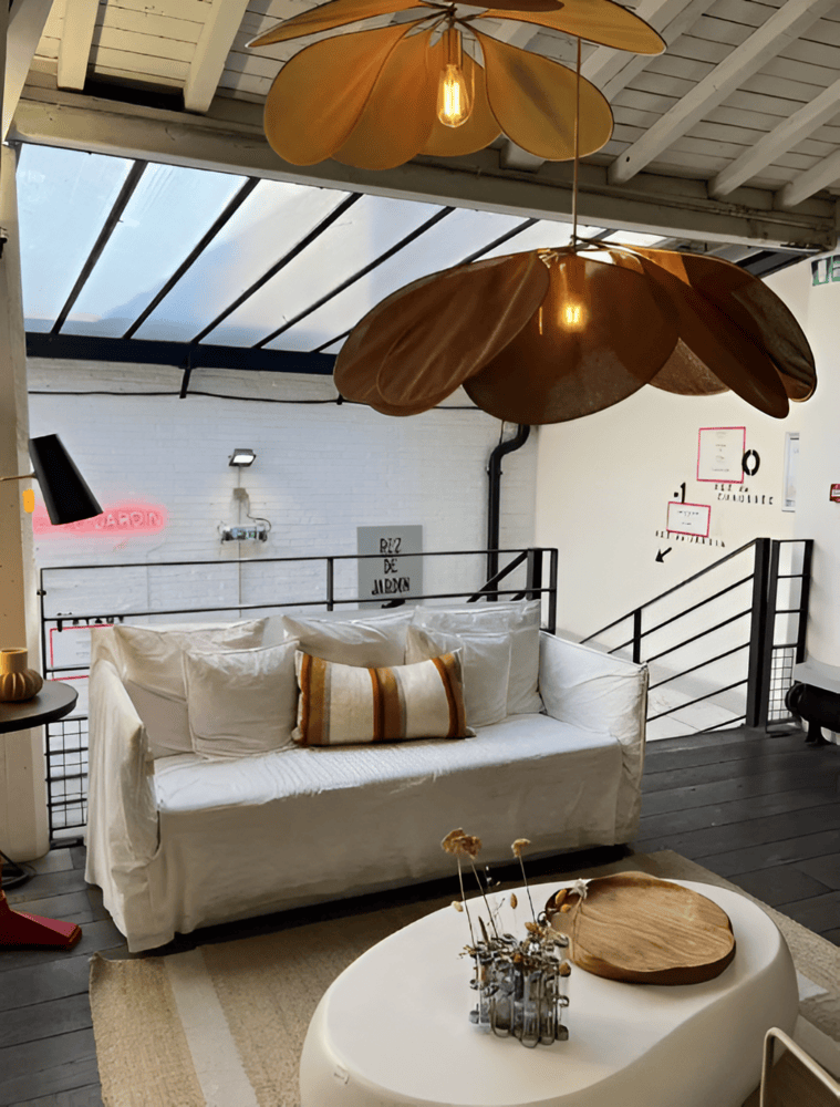 Vintage Hanglamp van Stof met Bloemdesign – Elegante Verlichting voor Woonkamer 8