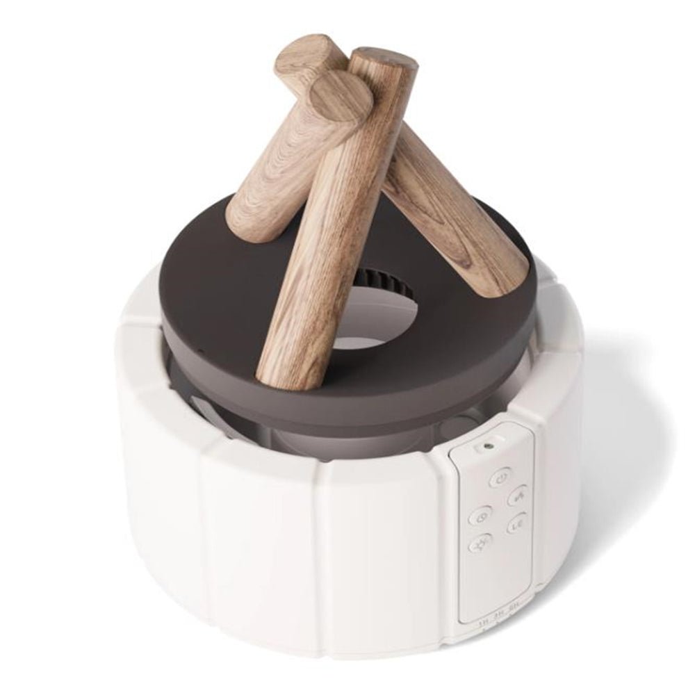 Vlam Luchtbevochtiger Tafellamp met Aromatherapie en Stille Werking 4