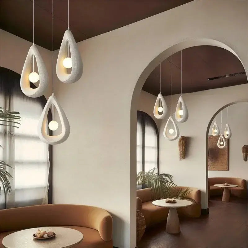 Wabi Sabi Hanglamp Zwart Maanbol voor Eettafel en Woonkamer – Japandi Stijl Verlichting 5