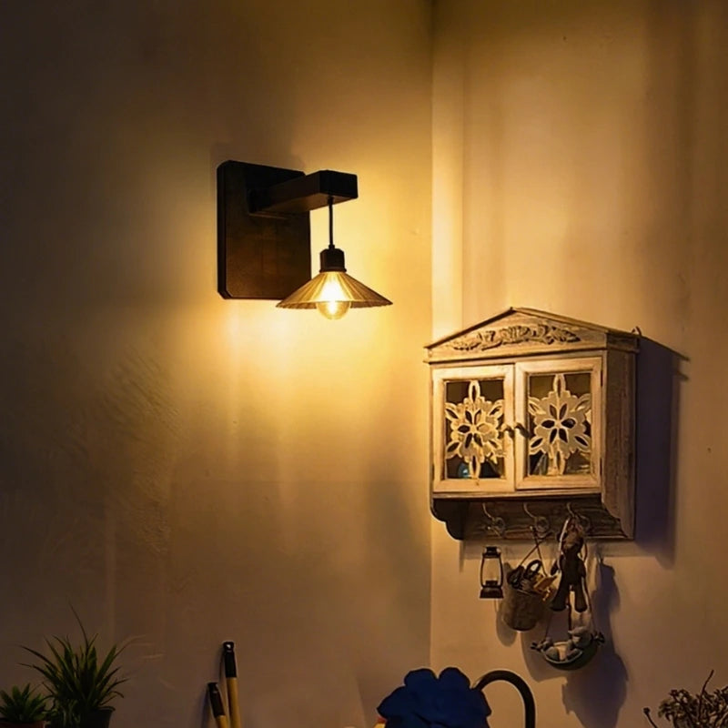 Wandlamp Buiten met Zonne-energie en Automatische Schemersensor – Weerbestendig Geplisseerd Ontwerp voor Tuin en Terras 5