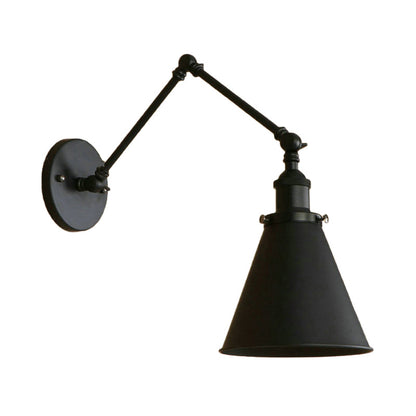 Wandlamp Zwart/Roest in Boerderijstijl met Industrieel Ontwerp – Muurlamp voor Binnengebruik 6