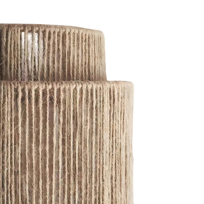 Wandlamp van Natuurlijke Materialen met Warme Verlichting – 25x23 cm Muurlamp voor Binnengebruik 6