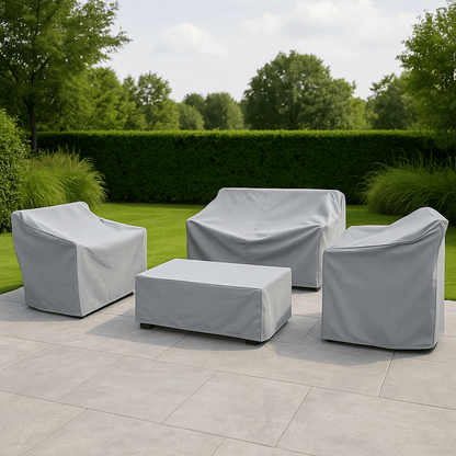 Waterdichte Buitenmeubilair Deksel van Hoogwaardig Polyester – UV-bestendig en Weerbestendig voor Tuintafels, Stoelen en Loungesets 8