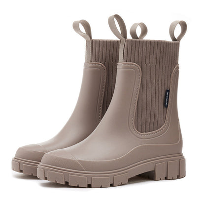 Waterdichte Korte Regenlaarzen Dames met Comfortzool – Lichtgewicht en Duurzaam voor Casual en Outdoor Gebruik 7