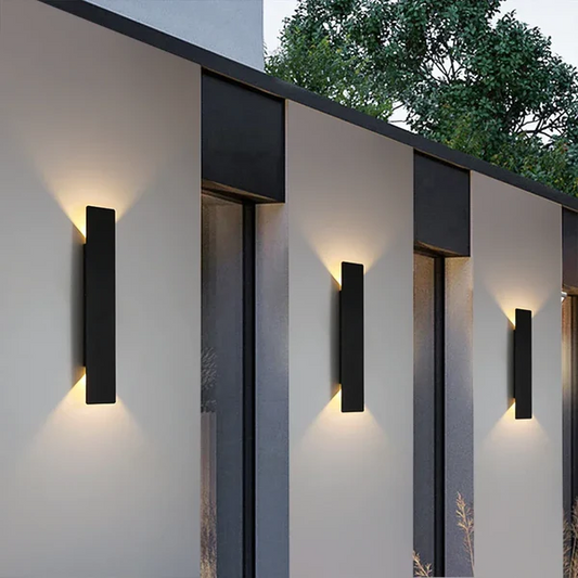 Waterdichte LED Strip Wandlamp van Aluminium – Energiezuinige Buitenverlichting 0
