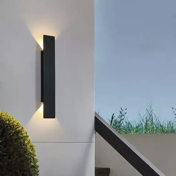 Waterdichte LED Strip Wandlamp van Aluminium – Energiezuinige Buitenverlichting 6