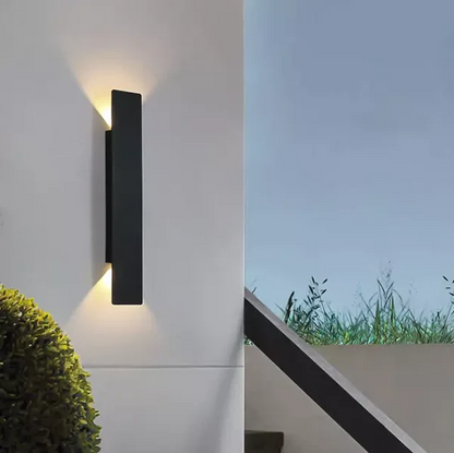 Waterdichte LED Strip Wandlamp van Aluminium – Energiezuinige Buitenverlichting 6