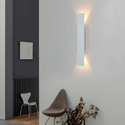 Waterdichte LED Strip Wandlamp van Aluminium – Energiezuinige Buitenverlichting 8