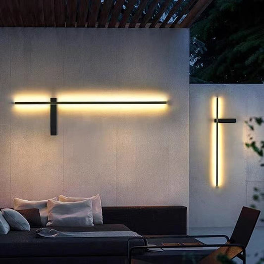 Waterdichte Zwarte Buitenlamp op Zonne-Energie met LED Verlichting – Duurzaam Roestvrij Staal Wandlamp Buiten 1