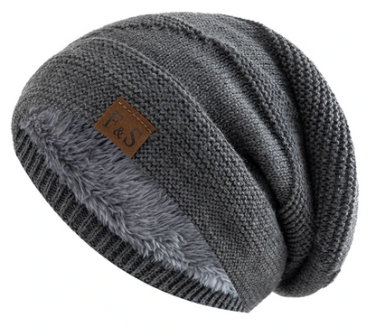 Winter Slouch Muts voor Heren van Acryl – Stijlvol en Warm, Perfect voor Koude Dagen 4