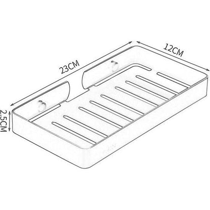 Zelfklevende RVS Zeepdispenser met Afvoer voor Badkamer en Keuken – Duurzaam Chroom Design 4