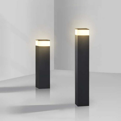 Zonne-energie Buitenlamp van Metaal – Rechthoekige LED Wandlamp Buiten voor Patio's en Tuinen, IP65 Weerbestendig 5