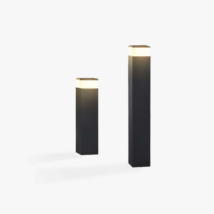 Zonne-energie Buitenlamp van Metaal – Rechthoekige LED Wandlamp Buiten voor Patio's en Tuinen, IP65 Weerbestendig 8