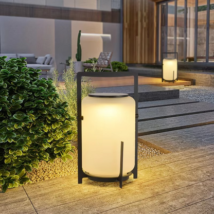 Zonne-energie Patiolamp met LED Verlichting – Energiezuinig en Waterdicht 2