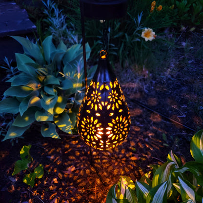 Zwarte Waterdichte Buitenlamp op Zonne-energie – Duurzame Solar Wandlamp voor Sfeervolle Verlichting Buiten 7