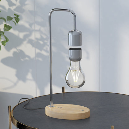 Zwevende Hanglamp met Draadloos Opladen en Warme LED Verlichting – Futuristisch Ontwerp voor Sfeervolle Interieurs 1