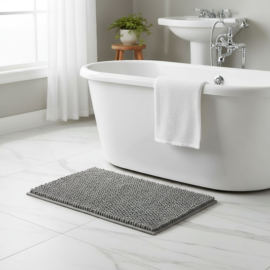 Ultrasoft Microvezel Badmat met Antislip Onderzijde – Sneldrogend en Machinewasbaar
