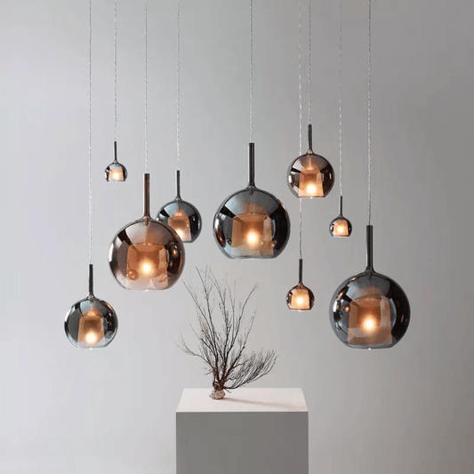 Scandinavische Hanglamp Zwart Dimbaar voor Eettafel en Woonkamer – Minimalistisch Aluminium en Glas Design