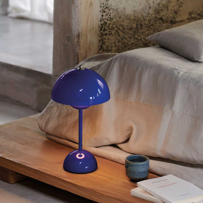 Variant image for Oplaadbare Tafellamp met Aanraakbediening en Warm Witte LED Verlichting – Modern Nachtkast Lampje op Batterijen-5